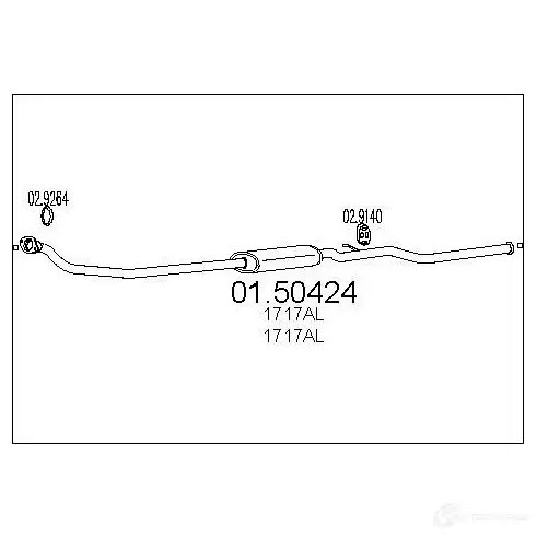 Резонатор MTS 0150424 8033464434458 R TCN0 1696260