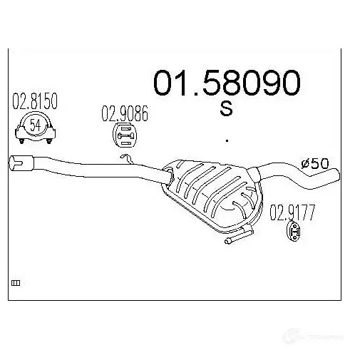 Резонатор MTS 0158090 1697319 1 27569 8033464024512 изображение 0
