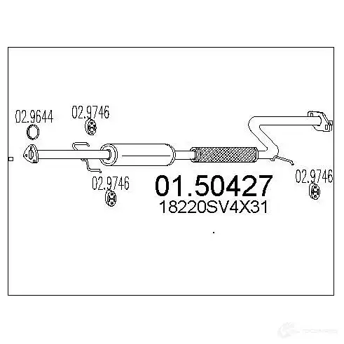 Резонатор MTS 1696262 8033464446888 SSA XKTC 0150427