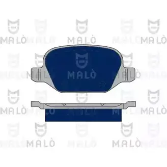Тормозные колодки дисковые, комплект MALO 2491230 1050121 RG CPO изображение 0
