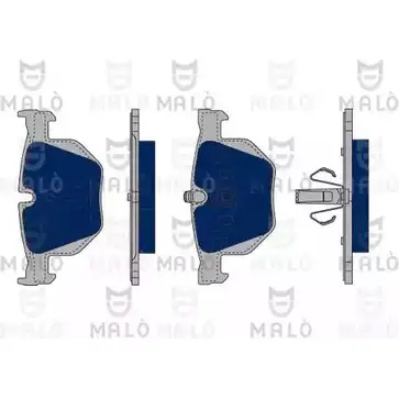 Тормозные колодки дисковые, комплект MALO UWU5 X 1050160 2491269 изображение 0