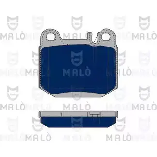 Тормозные колодки дисковые, комплект MALO 1050184 7S LKF 2491293 изображение 0