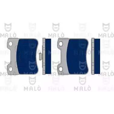Тормозные колодки дисковые, комплект MALO 2491402 MIWB X 1050293 изображение 0
