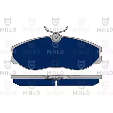 Тормозные колодки дисковые, комплект MALO T J2MH0 2491465 1050356 изображение 0