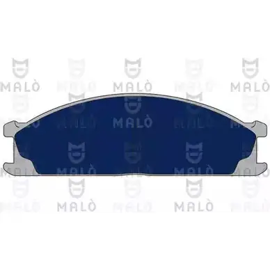 Тормозные колодки дисковые, комплект MALO Z HTEH7 2491537 1050478 изображение 0