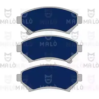 Тормозные колодки дисковые, комплект MALO 3YLBJ 6X 2491603 1050641 изображение 0