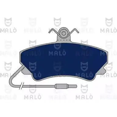 Тормозные колодки дисковые, комплект MALO 1050670 5P FJM 2491618 изображение 0