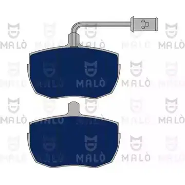 Тормозные колодки дисковые, комплект MALO UNZR O 1050685 2491625 изображение 0