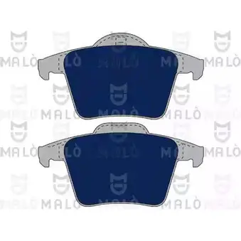 Тормозные колодки дисковые, комплект MALO 2491686 RXB0IL I 1050803 изображение 0