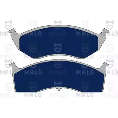 Тормозные колодки дисковые, комплект MALO 1050832 W QTBP9 2491695 изображение 0