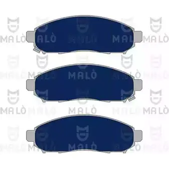 Тормозные колодки дисковые, комплект MALO 1050902 2491736 QAO 5W изображение 0