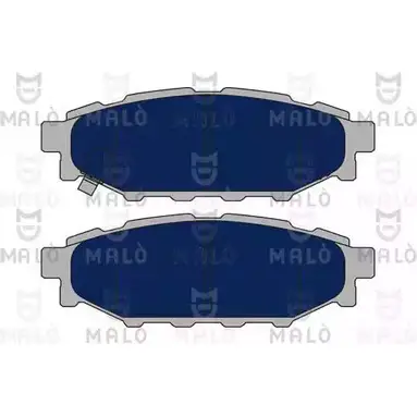 Тормозные колодки дисковые, комплект MALO SM 120 2491807 1051002 изображение 0