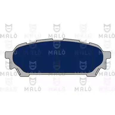 Тормозные колодки дисковые, комплект MALO LG48UZ S 2491809 1051004 изображение 0