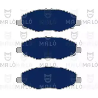 Тормозные колодки дисковые, комплект MALO 2491821 JG5QUU T 1051019 изображение 0