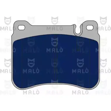 Тормозные колодки дисковые, комплект MALO WS3U N 2491881 1051102