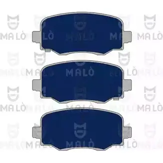 Тормозные колодки дисковые, комплект MALO 2491928 9 NCJK7 1051152 изображение 0