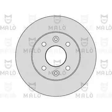 Тормозной диск MALO SC 3L76 1110002 2492015 изображение 0