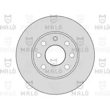 Тормозной диск MALO UT0R M 1110003 2492016 изображение 0