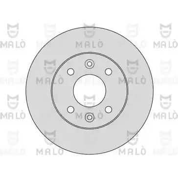Тормозной диск MALO 1110005 2492018 LS0 4S изображение 0