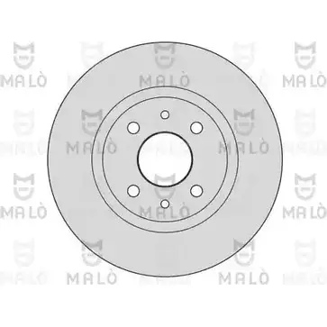 Тормозной диск MALO 1110016 2492029 D7V0 MGY изображение 0