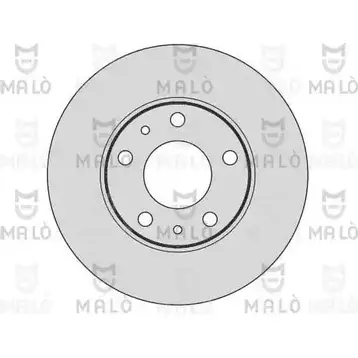 Тормозной диск MALO AD 3J9K 1110017 2492030 изображение 0