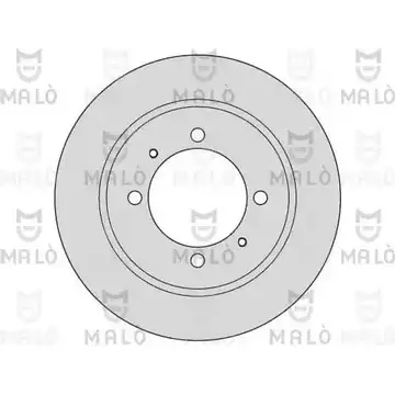Тормозной диск MALO 1110018 ZX2AU0 2 2492031 изображение 0