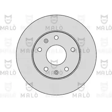 Тормозной диск MALO 2492038 1110025 GQK NR9 изображение 0