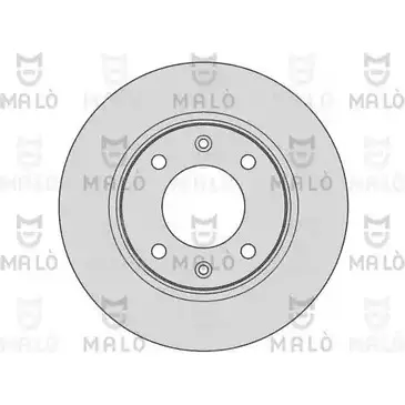 Тормозной диск MALO 2492039 LT4 CF 1110026 изображение 0