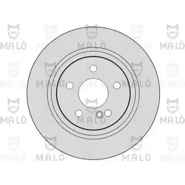 Тормозной диск MALO 1110028 M AB24Q 2492041 изображение 0