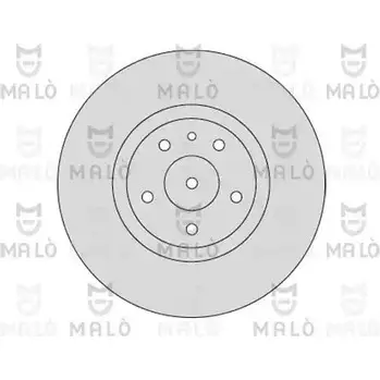 Тормозной диск MALO TDI8 G 1110032 2492045 изображение 0