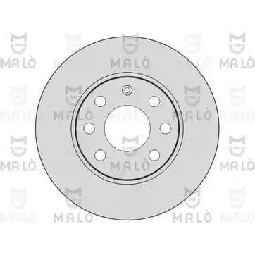 Тормозной диск MALO 2492048 AG 3AW 1110035 изображение 0
