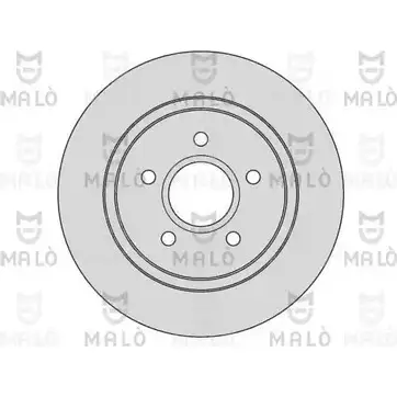 Тормозной диск MALO 2 20TX 1110036 2492049 изображение 0