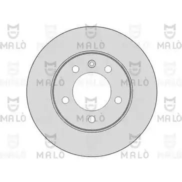 Тормозной диск MALO 2492053 1110040 H9E3AD 3 изображение 0