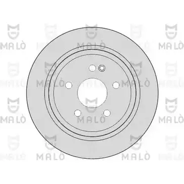 Тормозной диск MALO 61K 2O 1110043 2492056 изображение 0