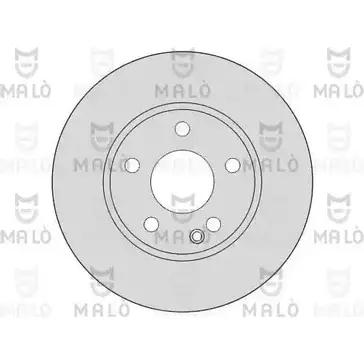 Тормозной диск MALO 05XB 5Q 2492057 1110044 изображение 0