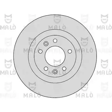 Тормозной диск MALO 2492070 GFI7 K6 1110057 изображение 0