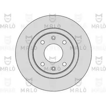 Тормозной диск MALO 2492074 FUK K8UB 1110061 изображение 0