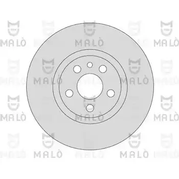 Тормозной диск MALO A6IU3 S2 1110064 2492077 изображение 0