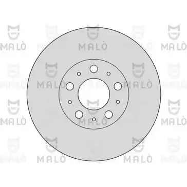 Тормозной диск MALO XWRW F 1110065 2492078 изображение 0