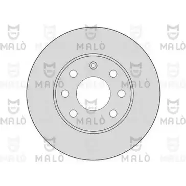 Тормозной диск MALO 1110068 L LXDQE 2492081 изображение 0