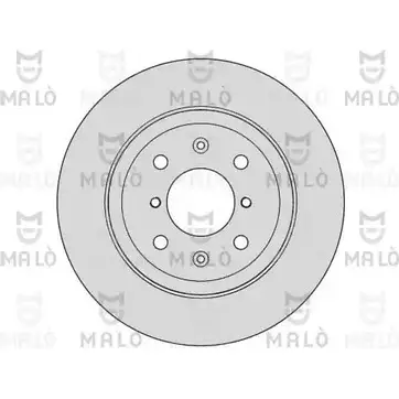 Тормозной диск MALO 2492094 XDDXE 1 1110081