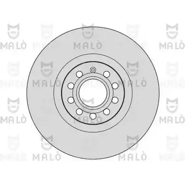 Тормозной диск MALO H6HY W 1110091 2492104 изображение 0