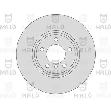 Тормозной диск MALO 2492109 1110096 1FTP 8GD изображение 0