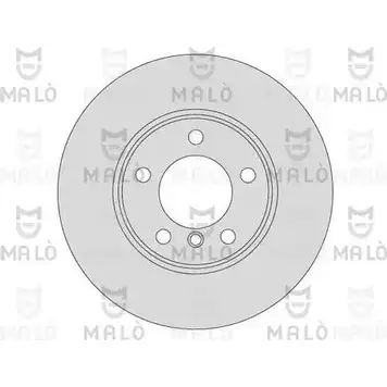 Тормозной диск MALO 336 QE 2492110 1110097