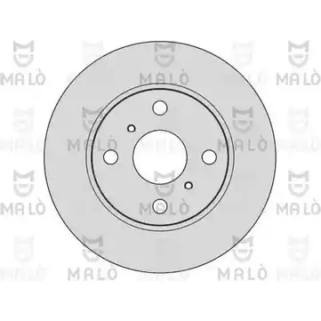 Тормозной диск MALO 1110099 2492112 F TGMG7U изображение 0
