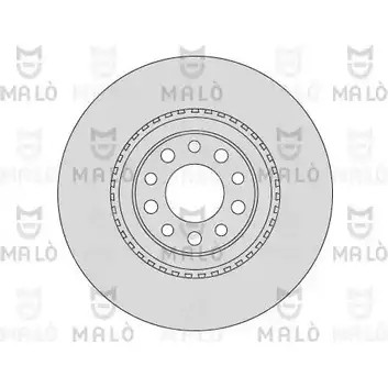 Тормозной диск MALO 1110103 YB 28Q 2492116 изображение 0