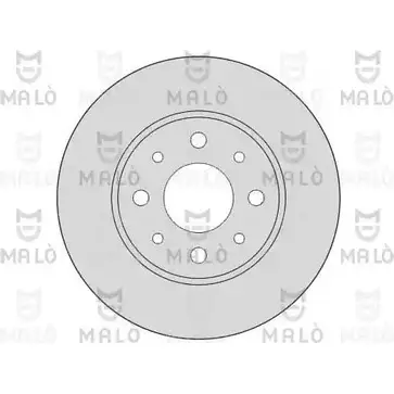 Тормозной диск MALO Y 6GCZ7K 2492120 1110107 изображение 0
