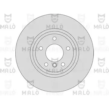 Тормозной диск MALO 1110108 P4 HED 2492121 изображение 0
