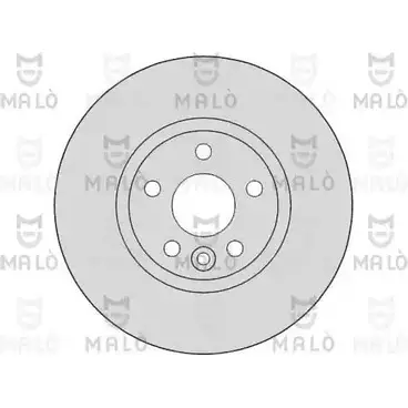 Тормозной диск MALO 1110115 2492128 VFCN 7B изображение 0