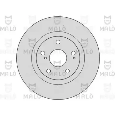 Тормозной диск MALO KNK2 99S 1110117 2492130 изображение 0